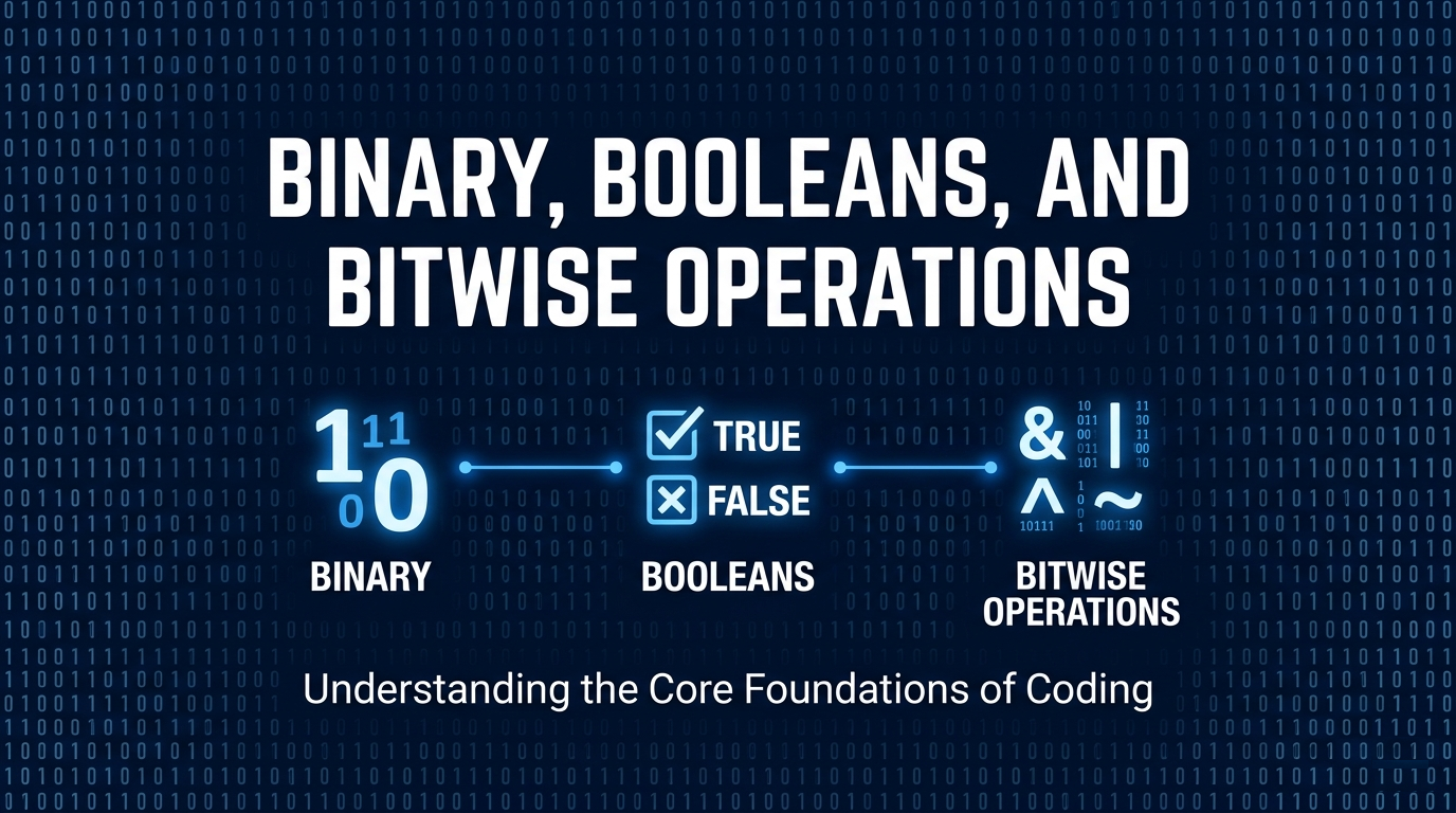 Binary, Booleans, and Bitwise Operations